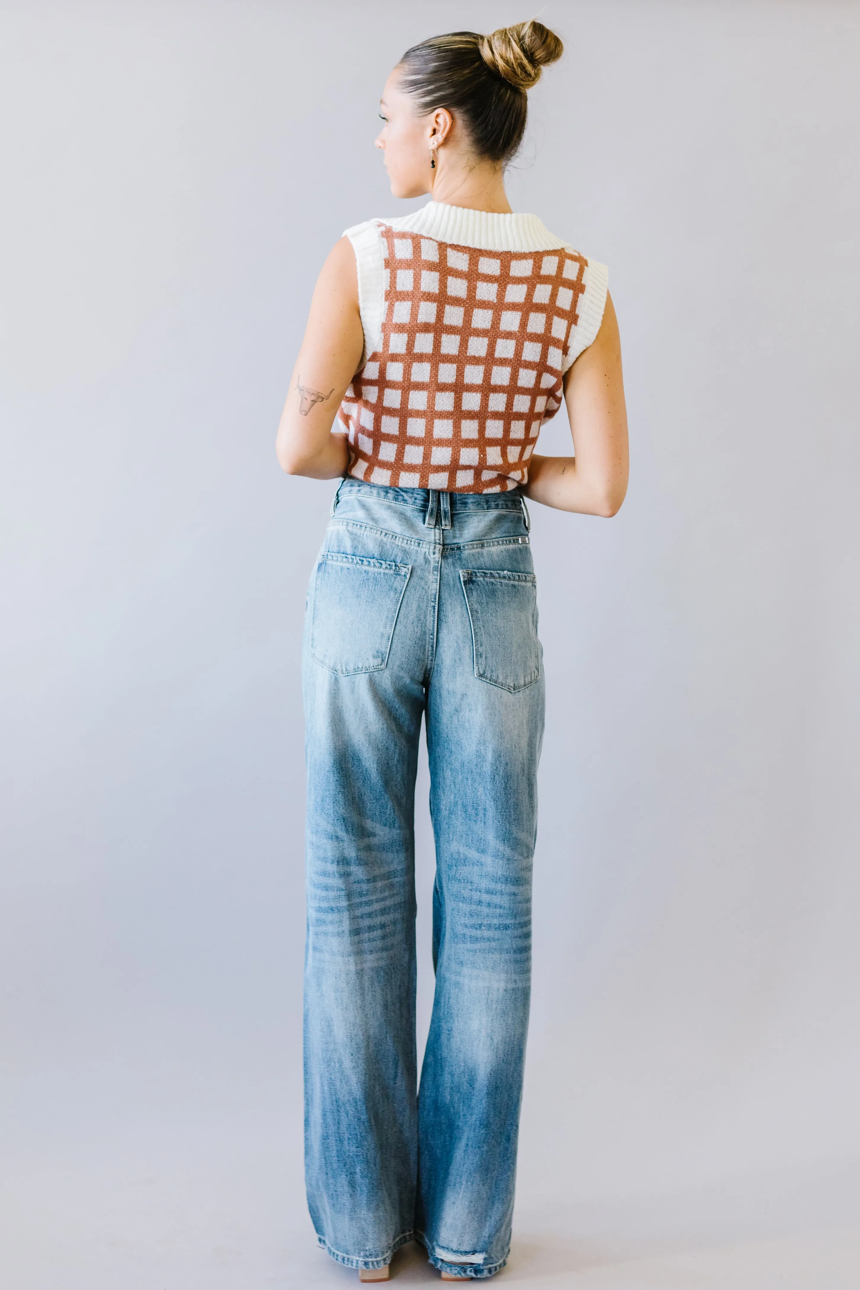 Schoolhouse Sweater Vest // Terracotta