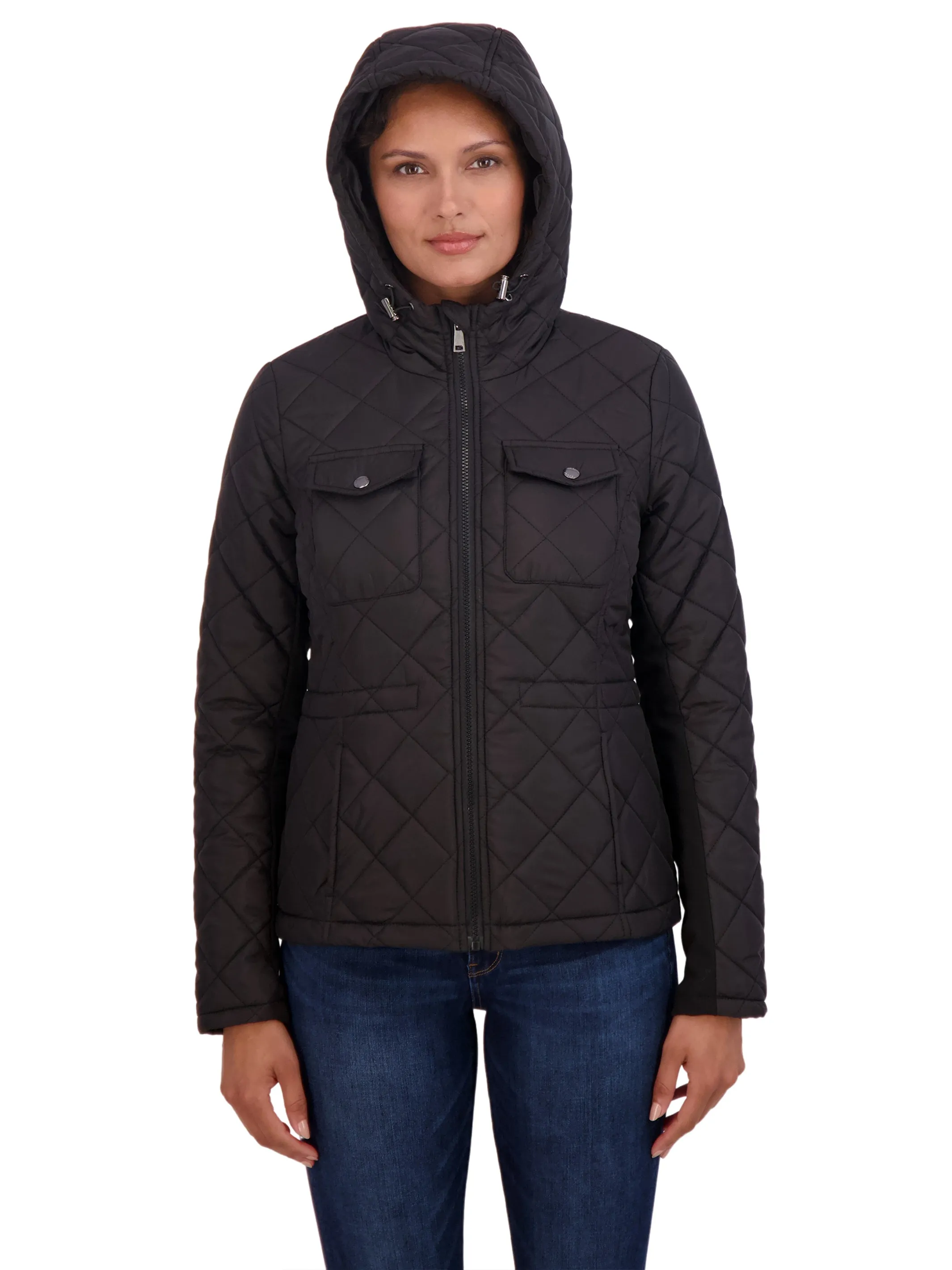 Sebby Junior's  Quilted Jacket with Hood