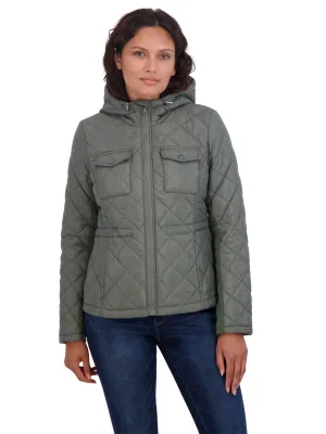 Sebby Junior's  Quilted Jacket with Hood