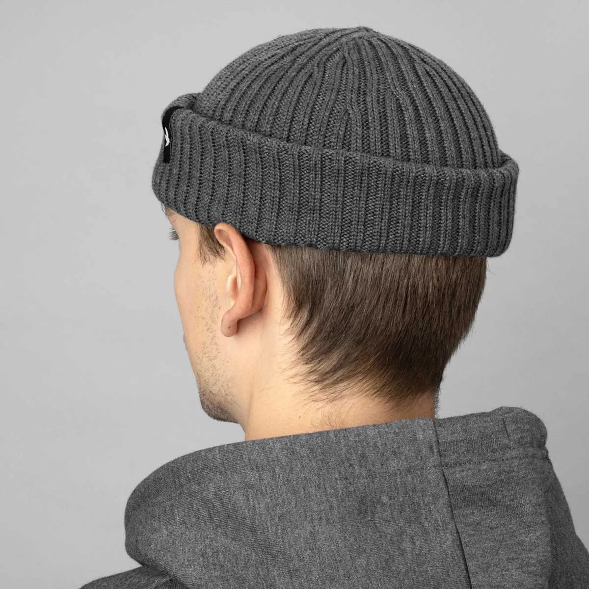 SEELAND Norite Beanie - Merino Wool - Grey Melange