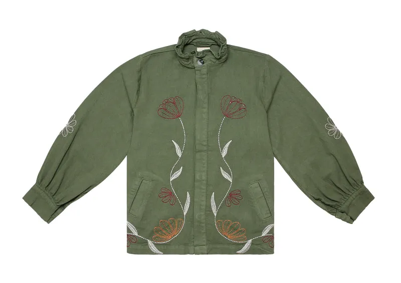 seventy   mochi Flor Pablo Jacket in Khaki