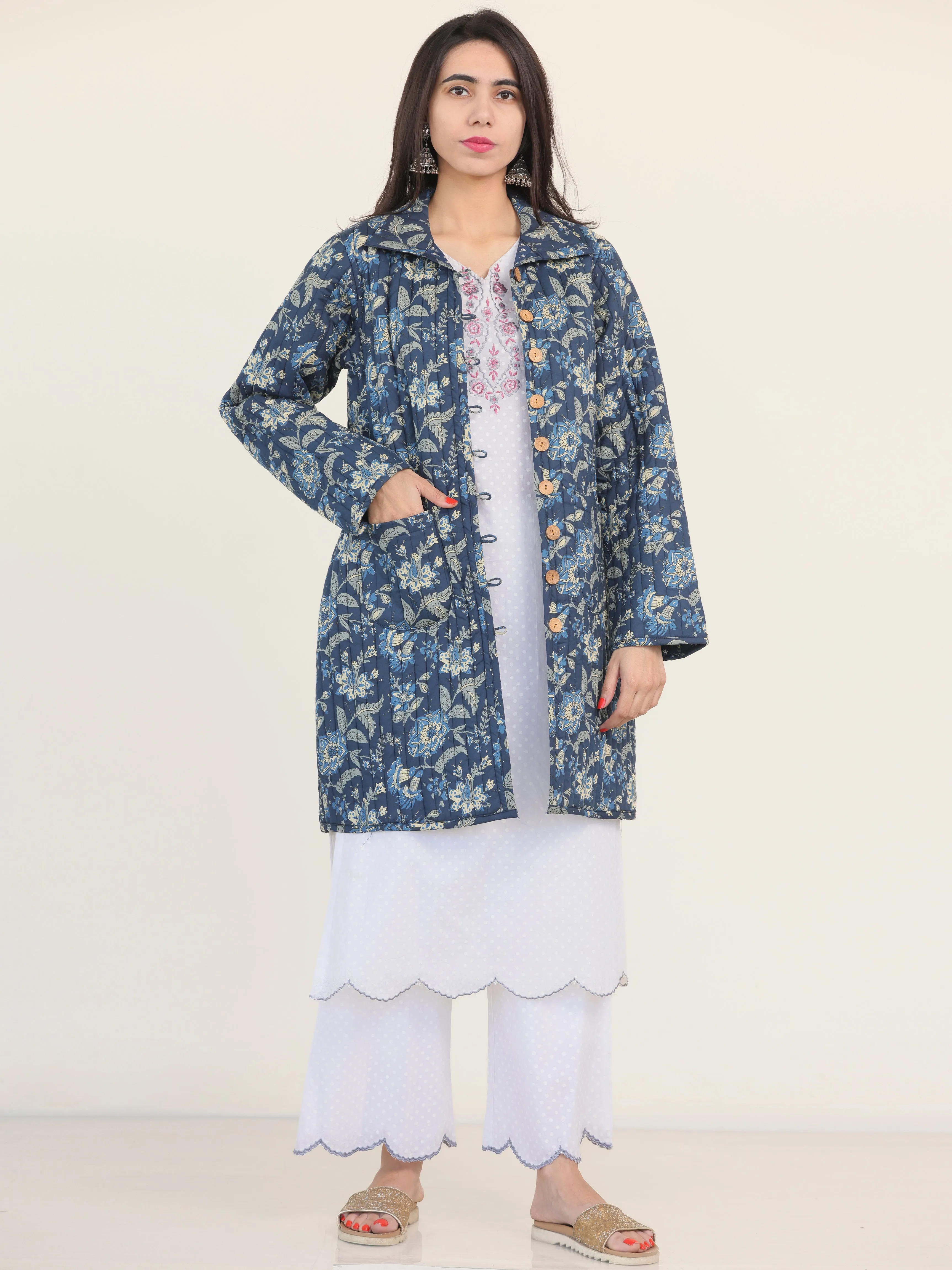 Shishir Noor Quilted Reversible Jacket