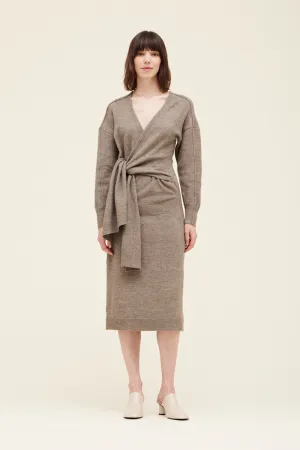 Side Tie Knit Dress