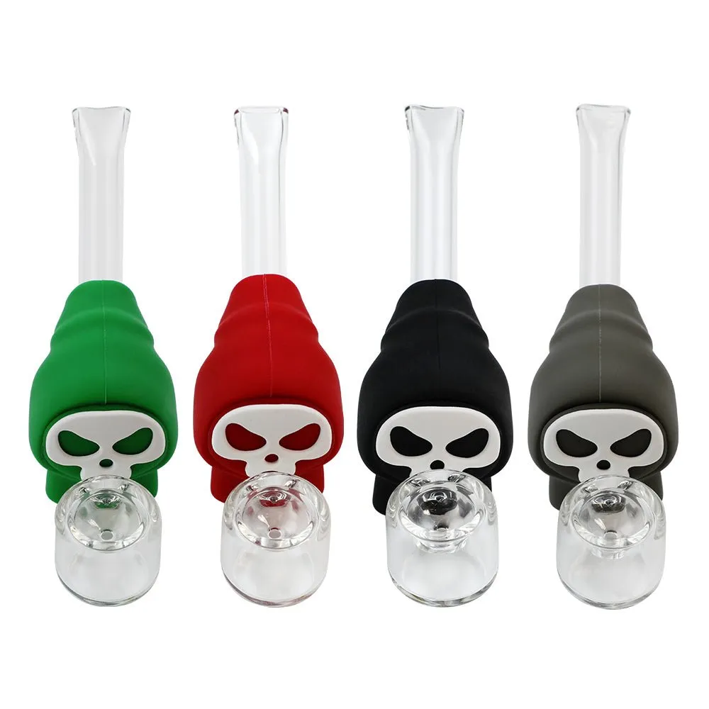 Skull Beanie Hand Pipe