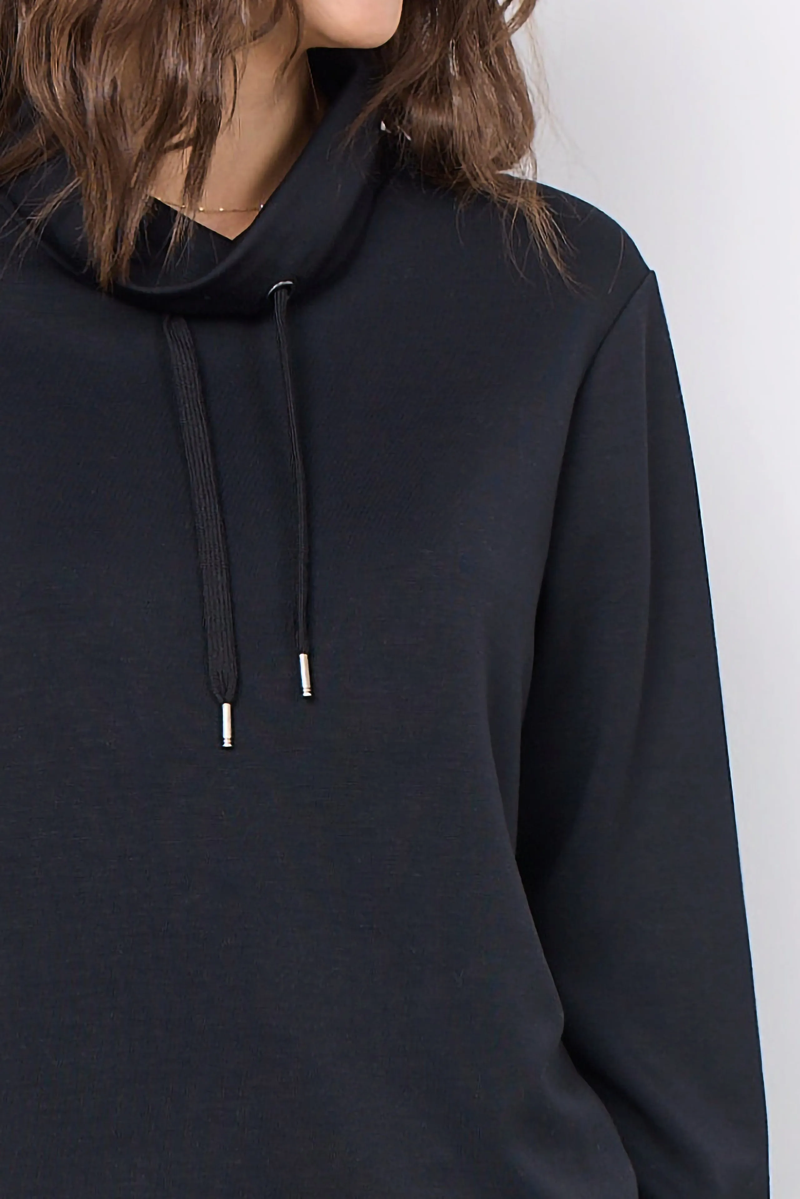 Soya Concept Cowl Neck Sweater Black