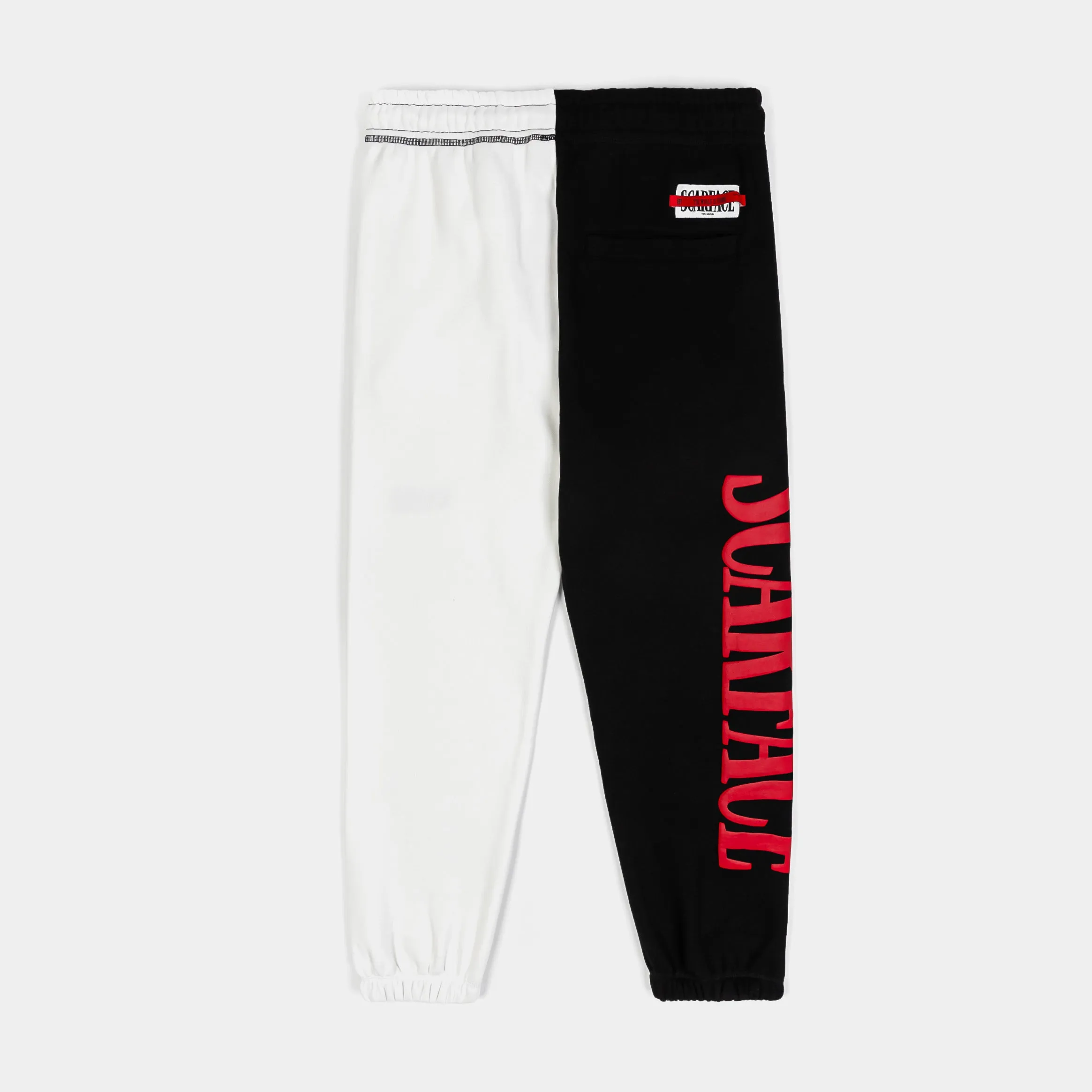 SP x Scarface Split World Joggers Mens Pants (Black/White)