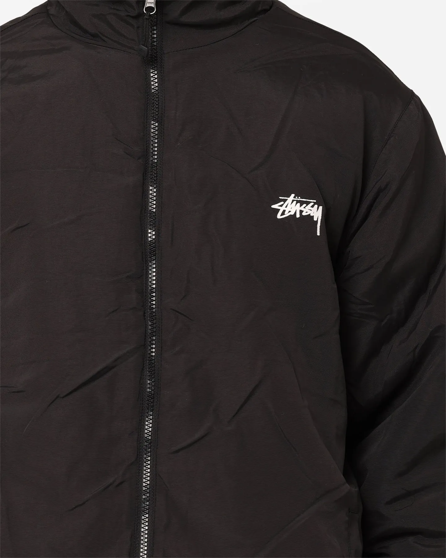 Stussy Dragon Sherpa Jacket Black