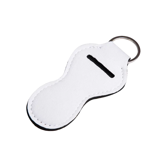 Sublimation Blank Lop Balm Holder Key Chain