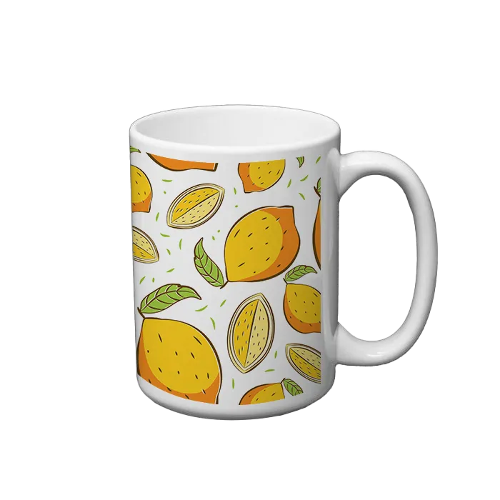 Sublimation White 15oz Economy Mug