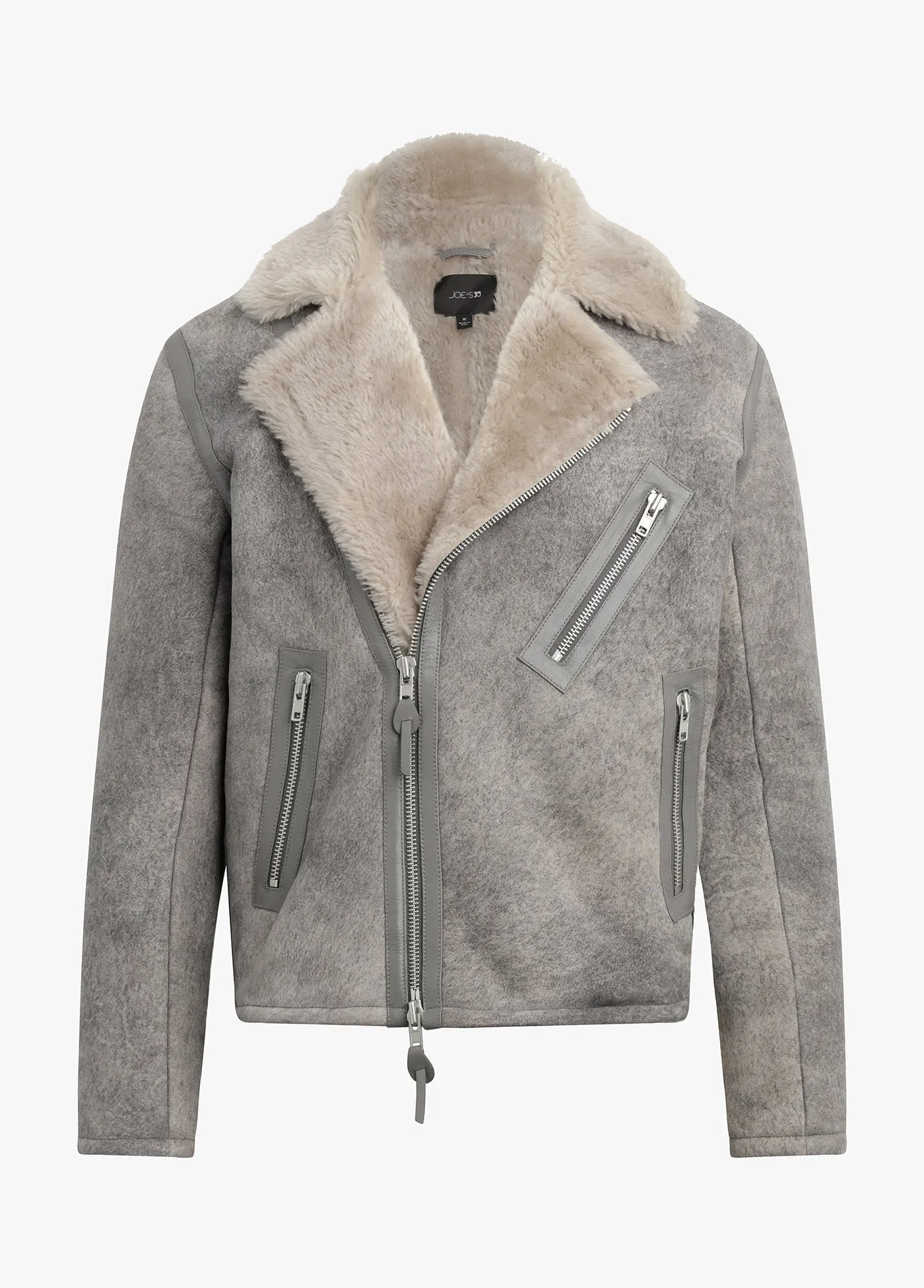 SUEDE AVIATOR JACKET