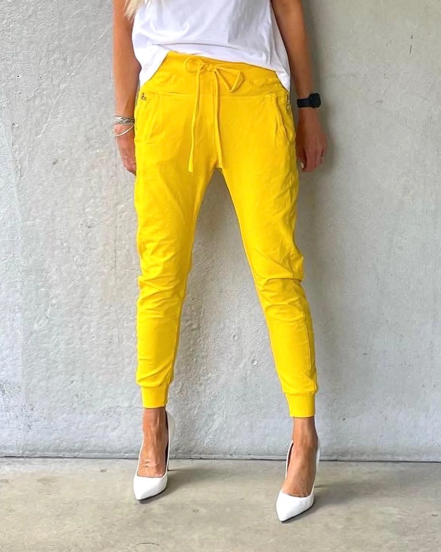 Sunshine yellow ULTIMATE joggers