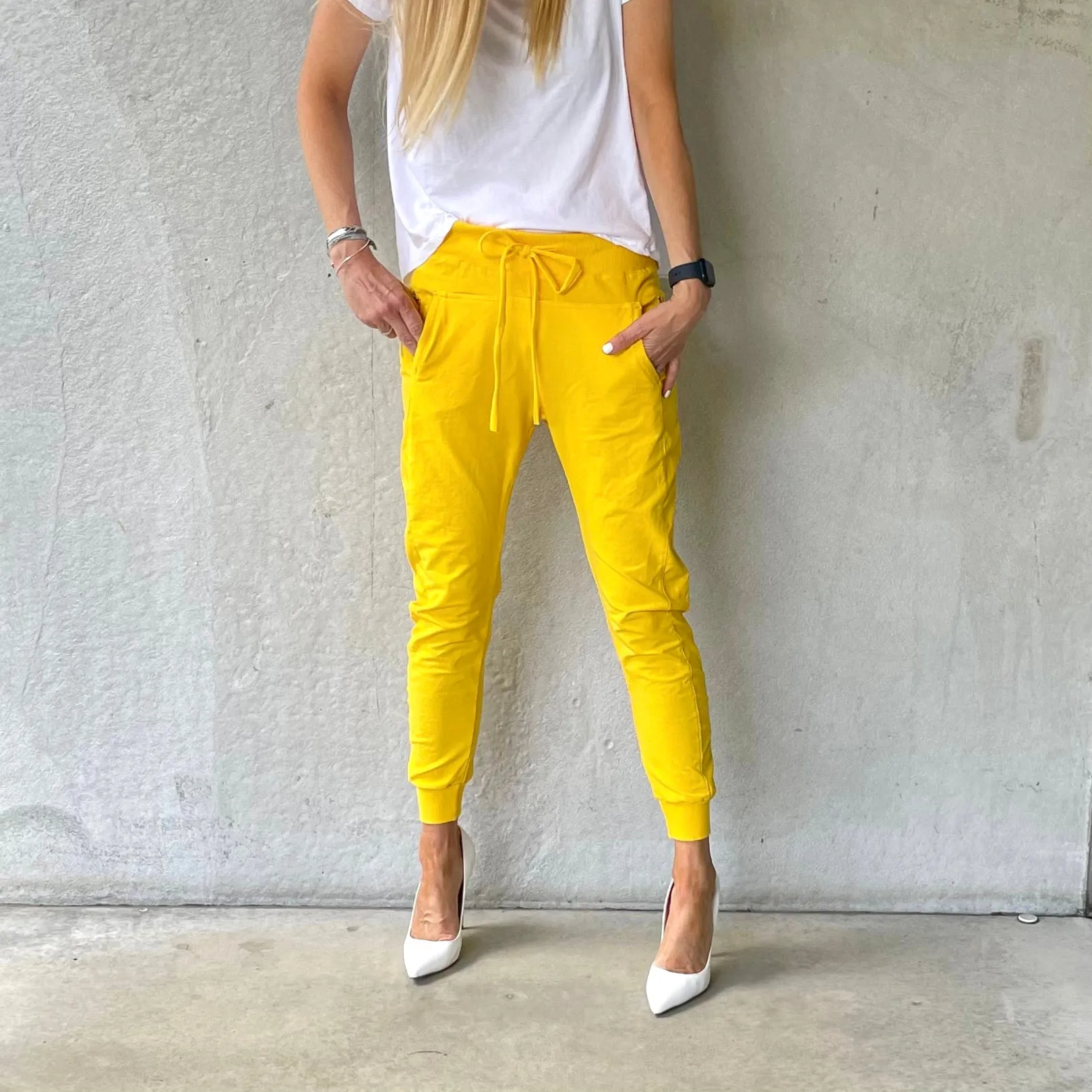 Sunshine yellow ULTIMATE joggers