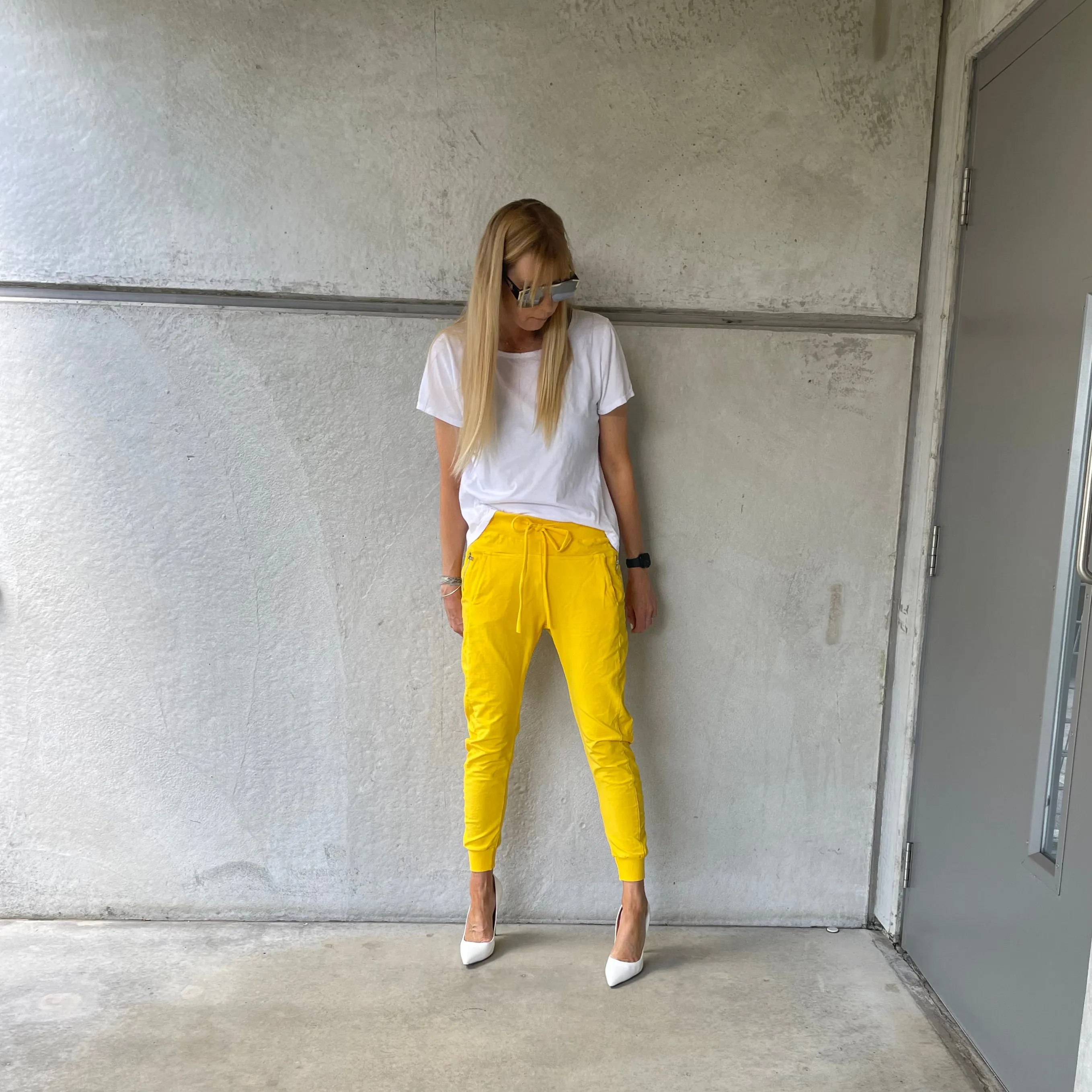 Sunshine yellow ULTIMATE joggers