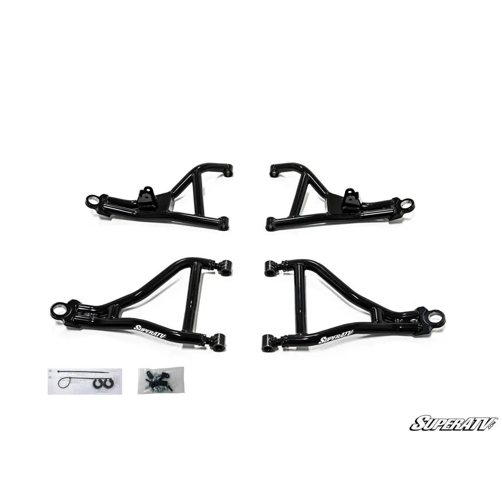 SuperATV Can-Am Defender HD10 High-Clearance 2" Forward Offset A-Arms