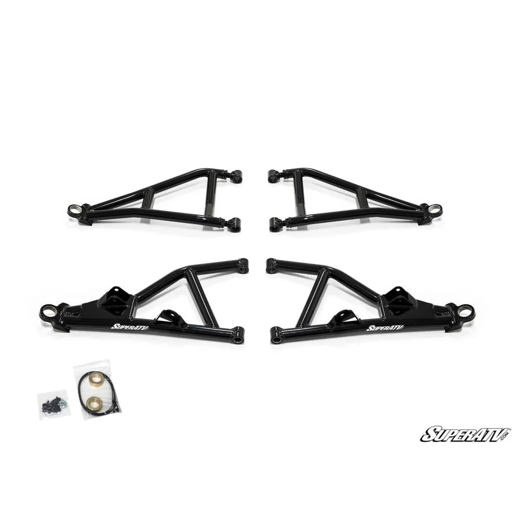 SuperATV Can-Am Defender HD10 High-Clearance 2" Forward Offset A-Arms