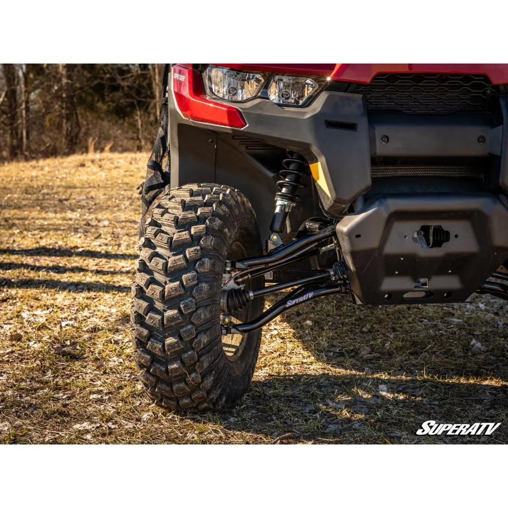 SuperATV Can-Am Defender HD5 High-Clearance 2" Forward Offset A-Arms