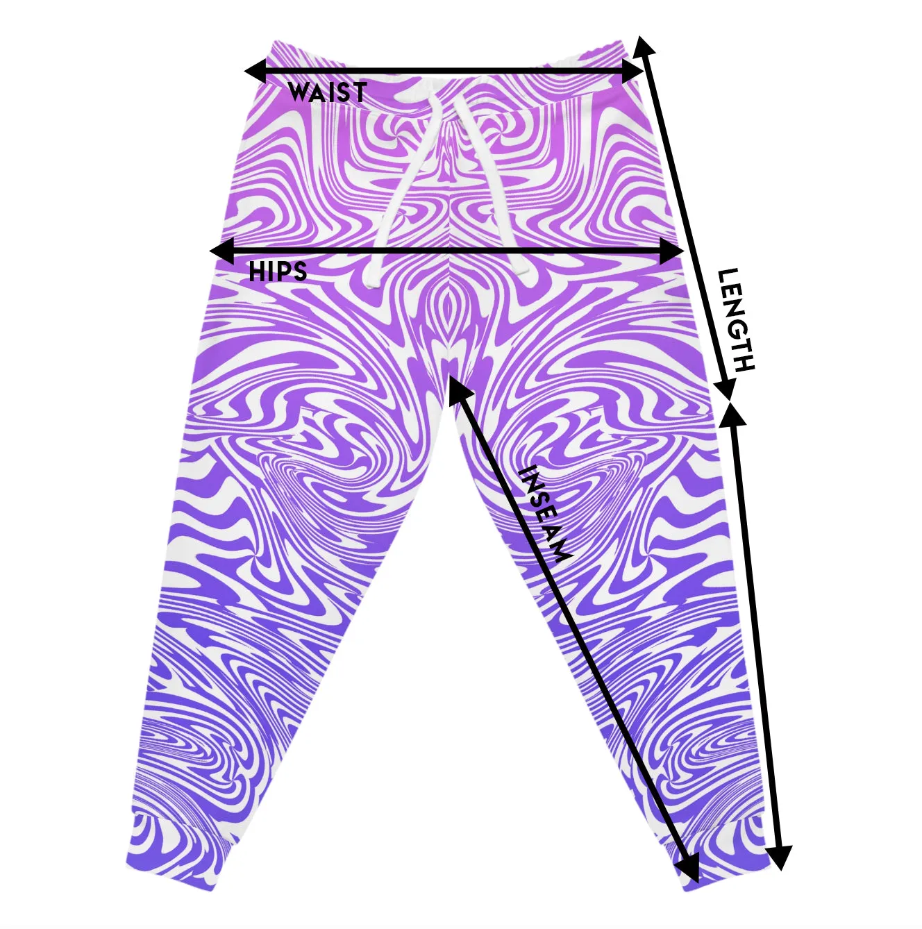 Swirls Collection - Purple Haze JOGGERS