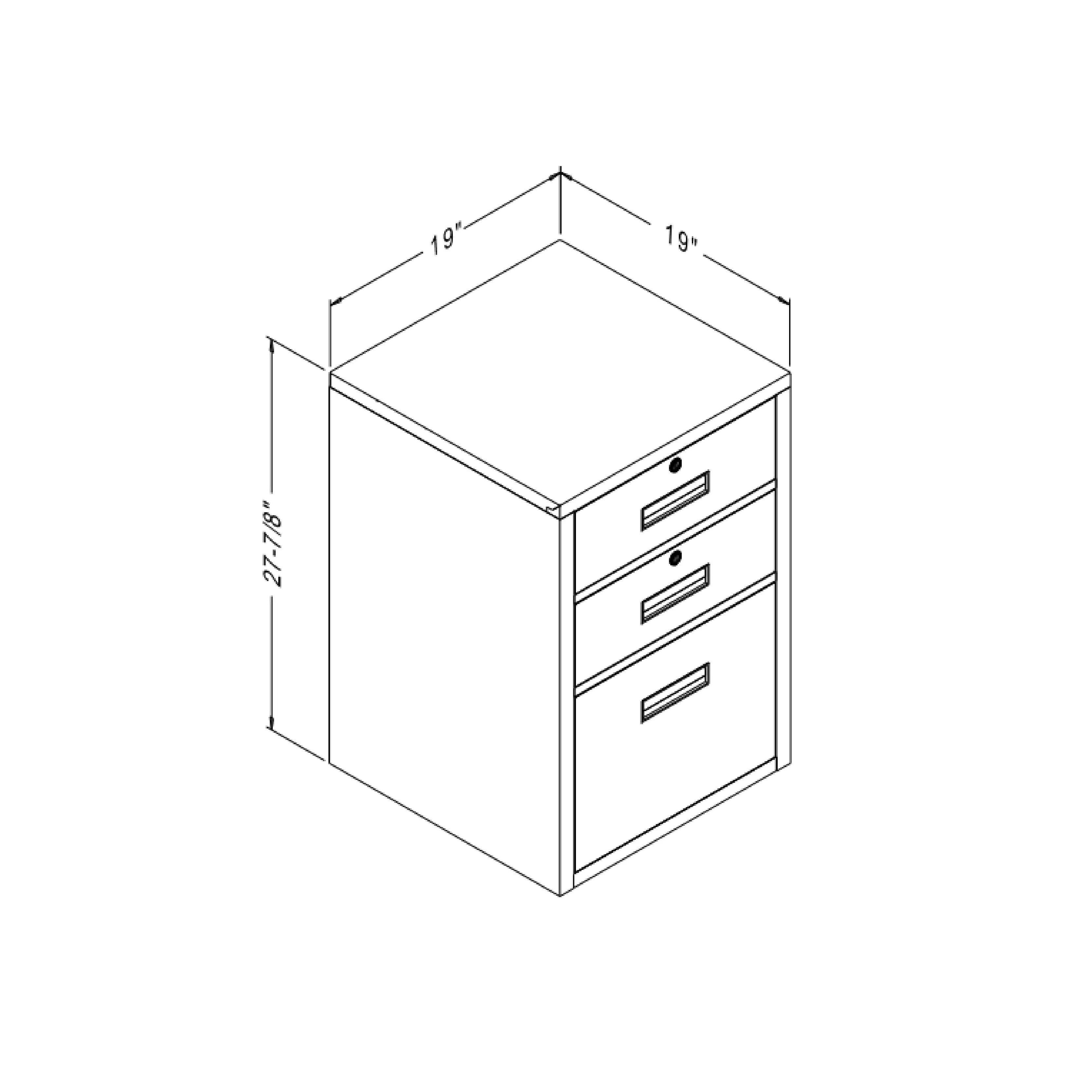 Teller Pedestal Furniture | Goldline