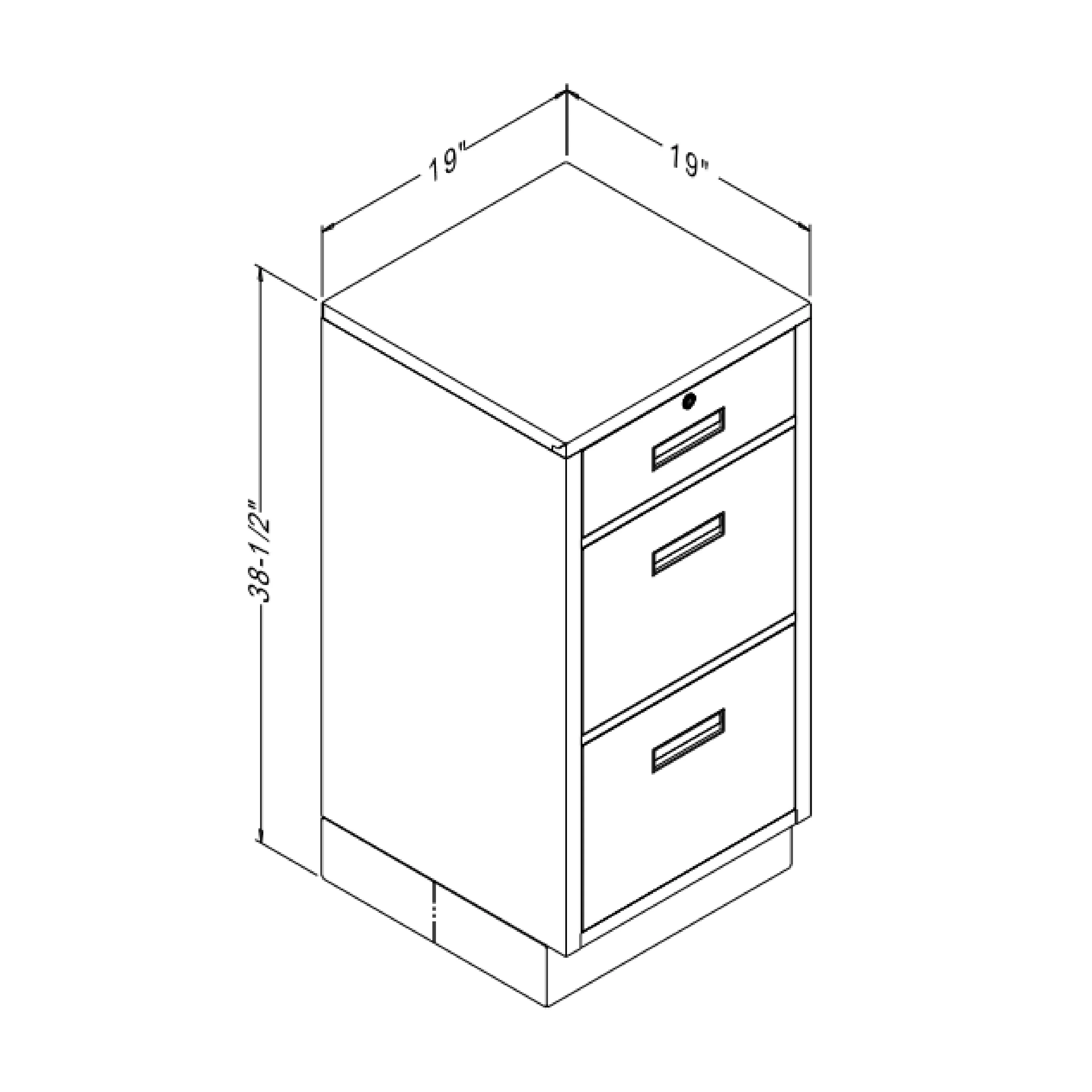 Teller Pedestal Furniture | Goldline