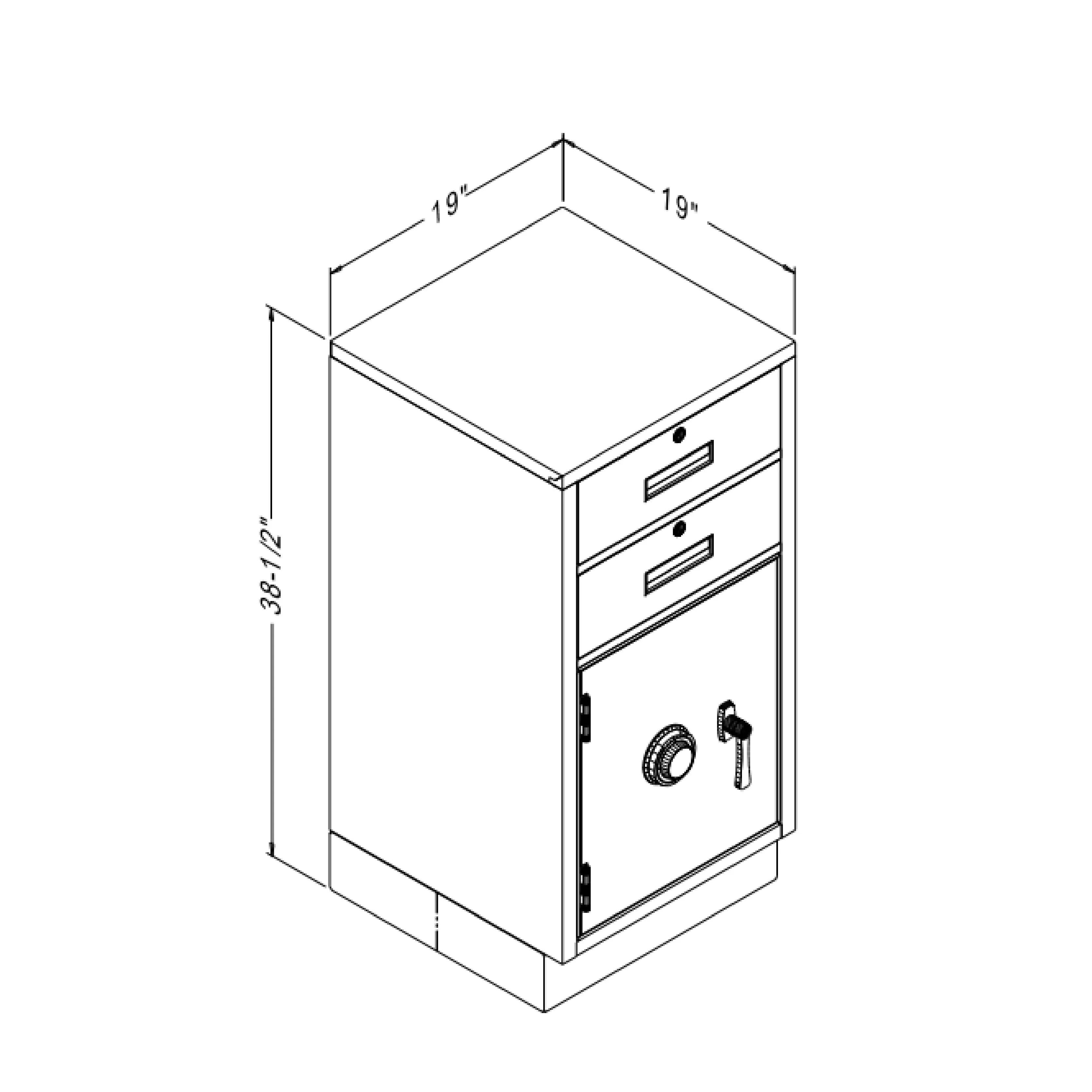 Teller Pedestal Furniture | Goldline