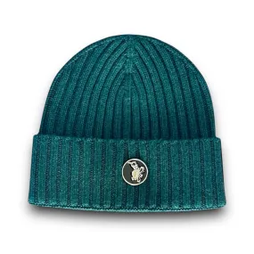 THE FLAMEKEEPERS HAT CLUB MERCANTE BEANIE EMERALD GREEN