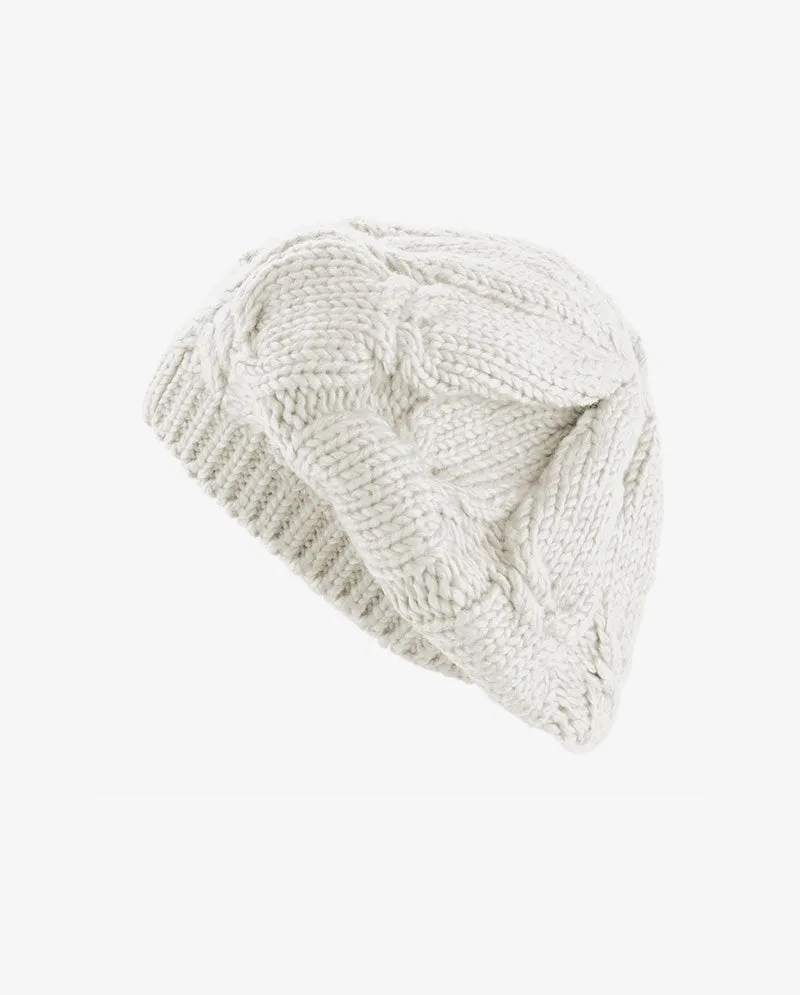 The Hat Depot - Cozy & Soft Curly Knitted Beret