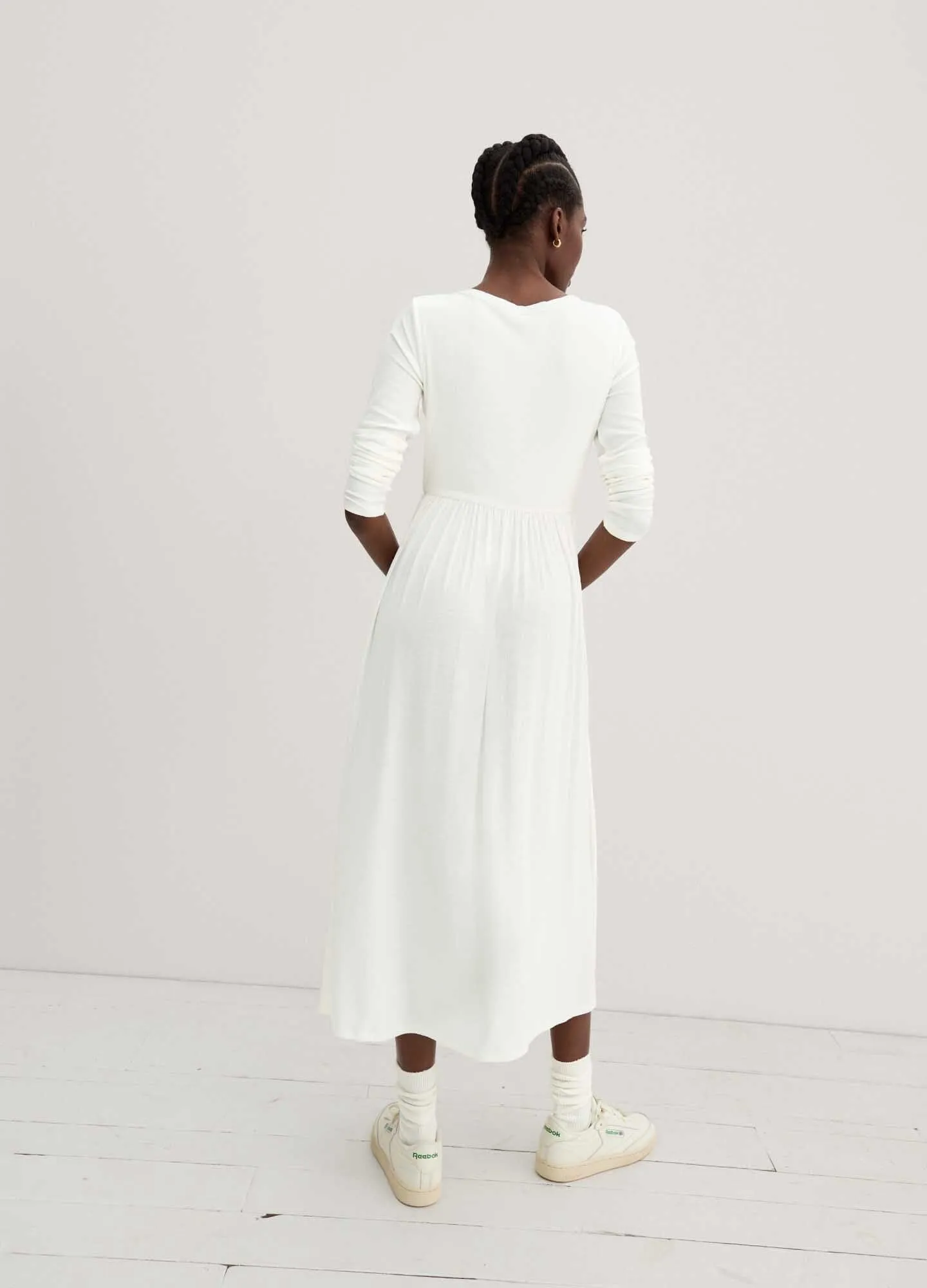 The Softest Rib Nursing Dress