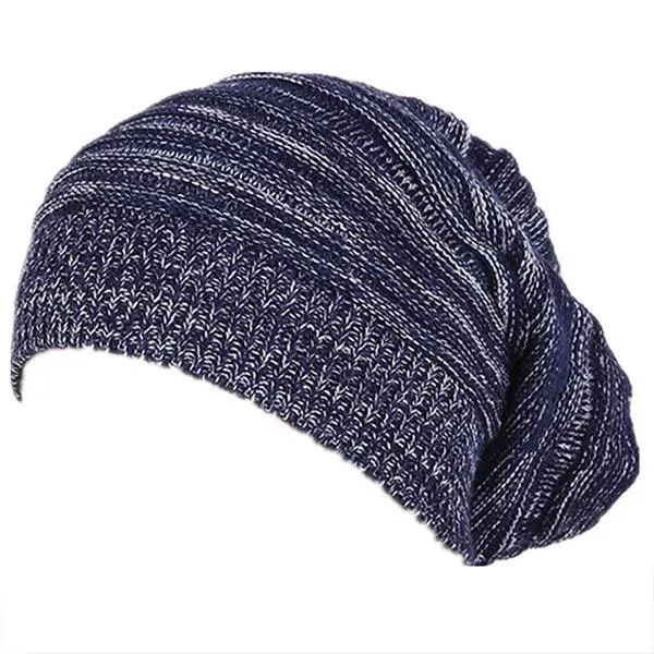 Thin Pleated Heather Beanie 30344460C