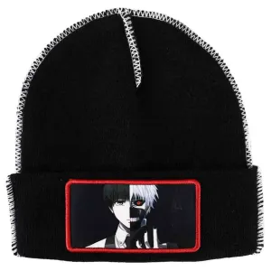 Tokyo Ghoul Kaneki Ken Patch Cuff Beanie