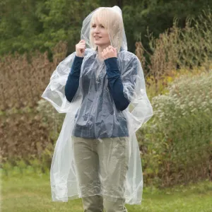 Travelon Emergency Rain Poncho Clear