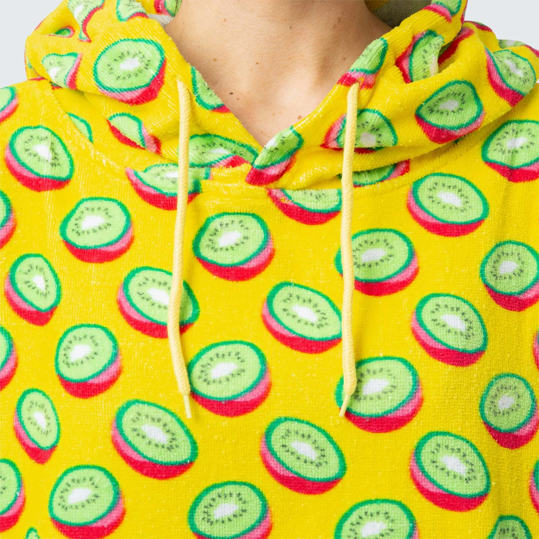 Tropische Kiwi Badeponcho