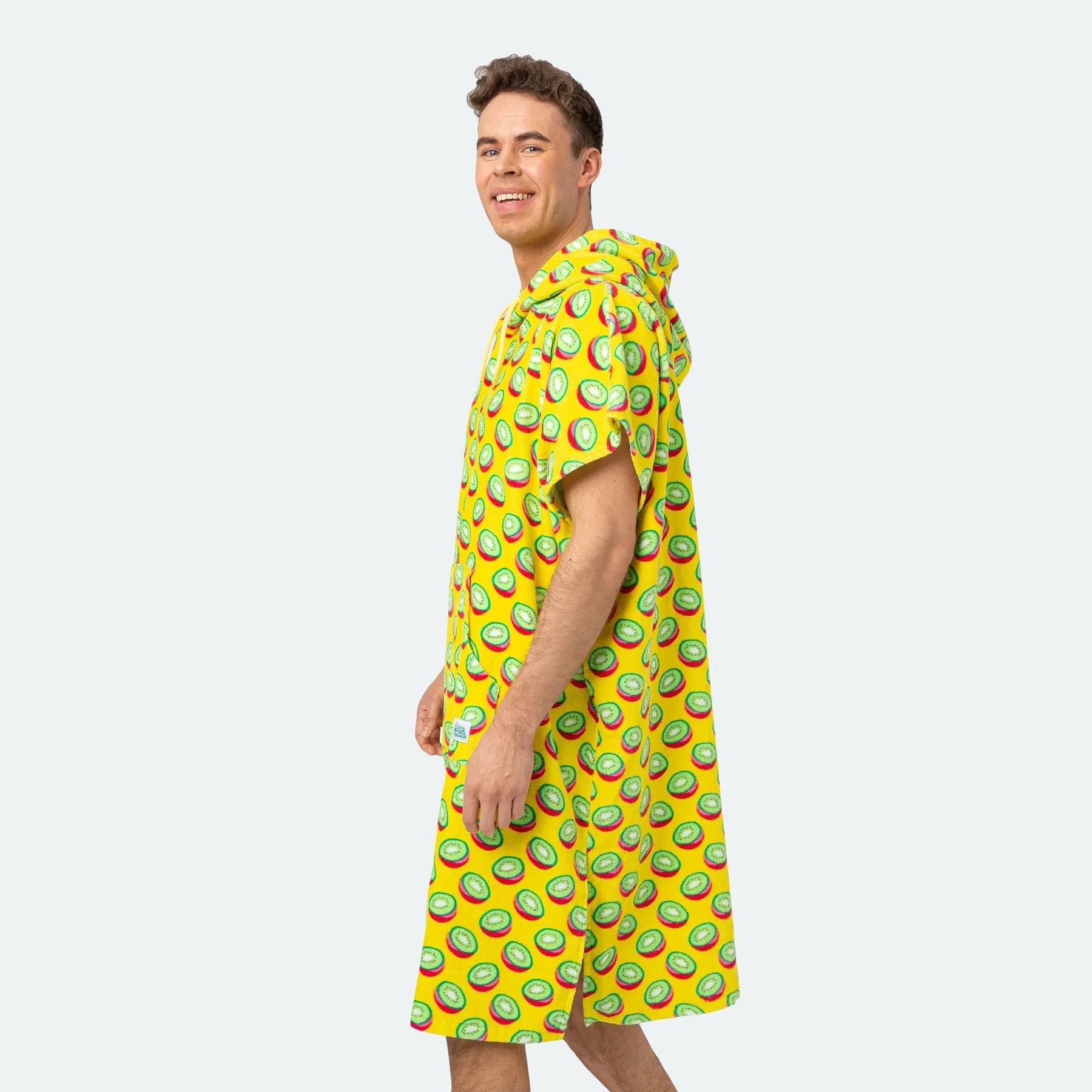 Tropische Kiwi Badeponcho