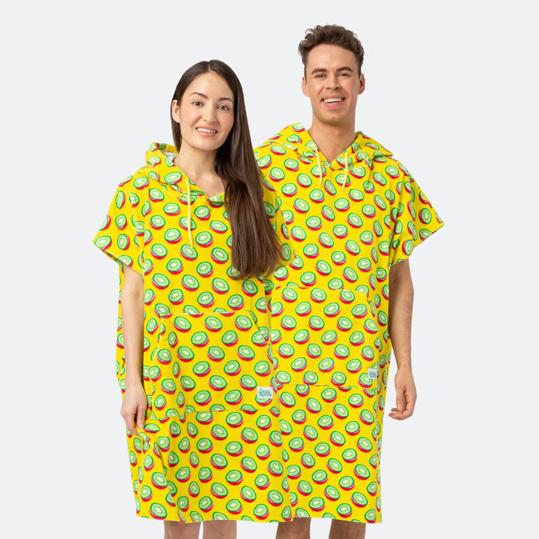 Tropische Kiwi Badeponcho