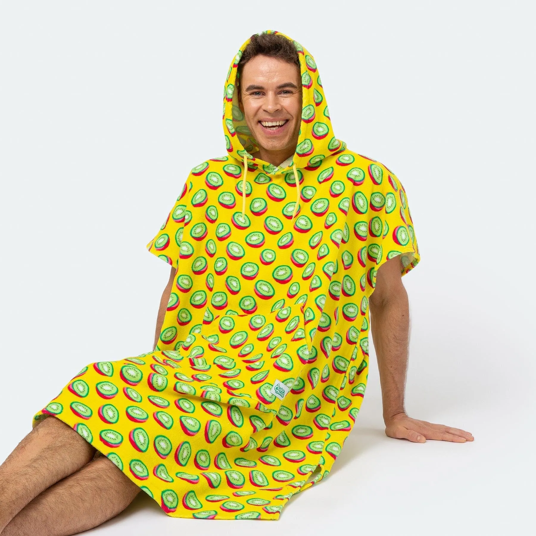 Tropische Kiwi Badeponcho