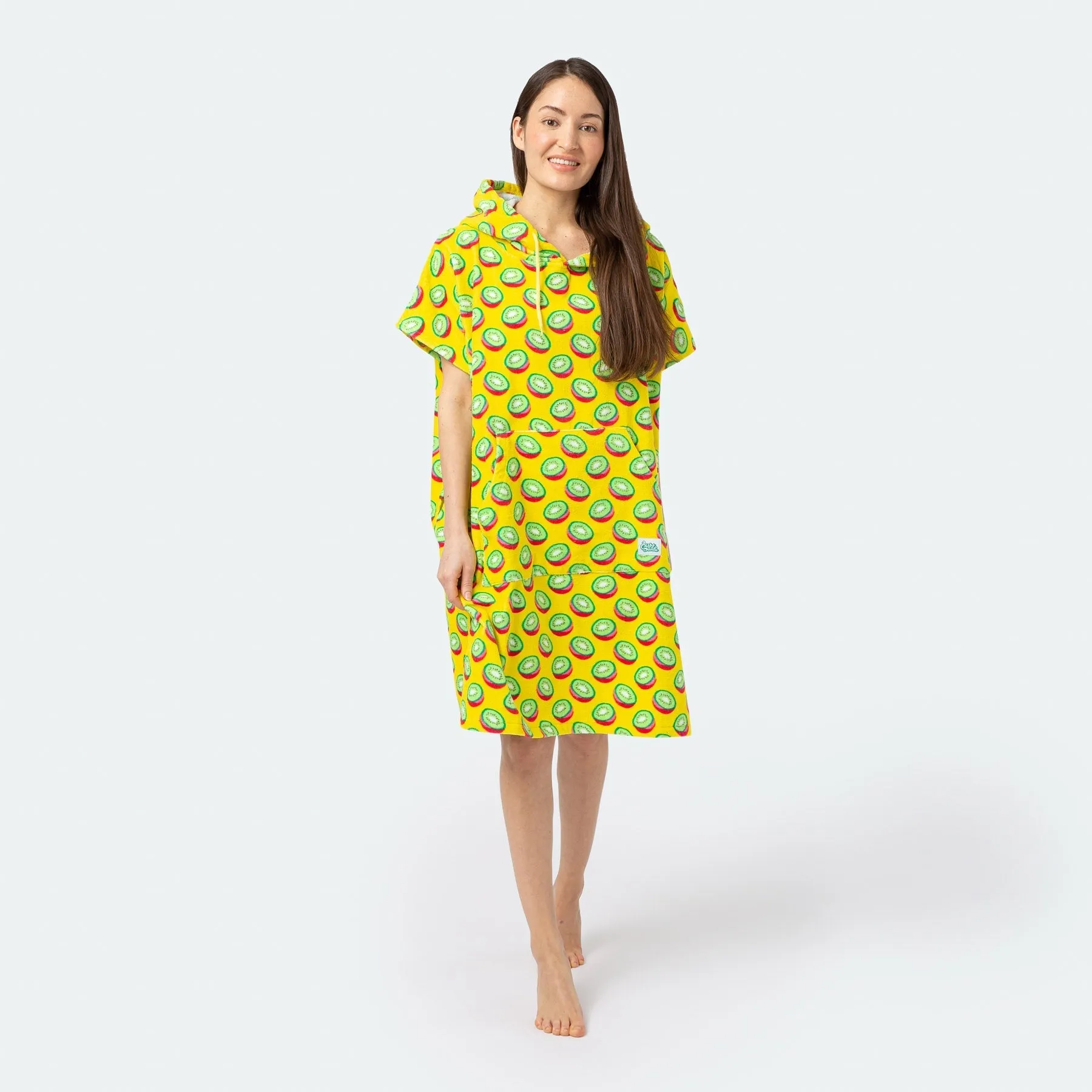 Tropische Kiwi Badeponcho