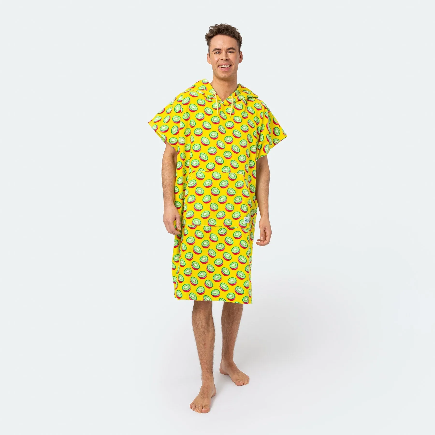 Tropische Kiwi Badeponcho