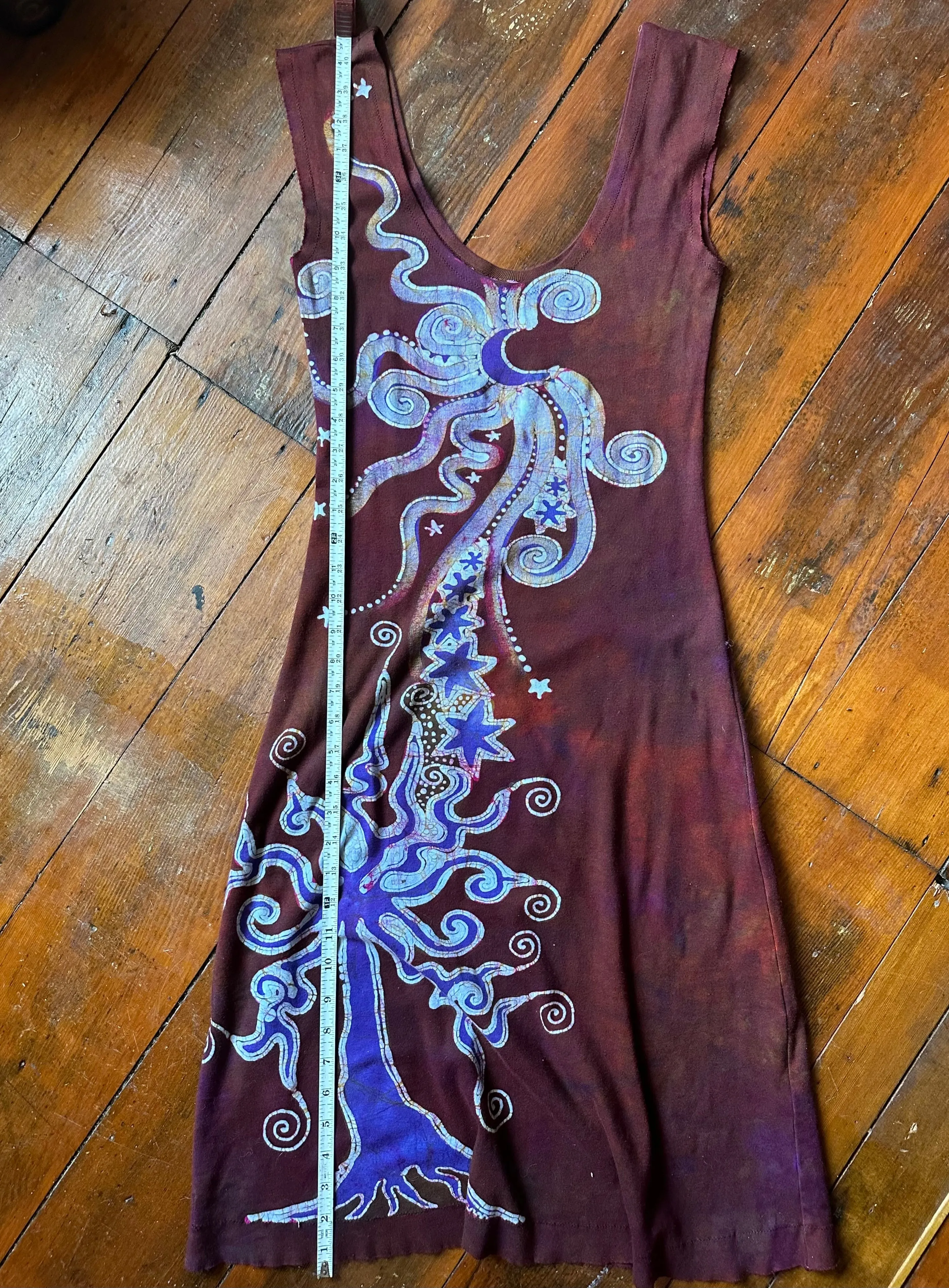 Under The Redwood Tree Handmade Batik Dress