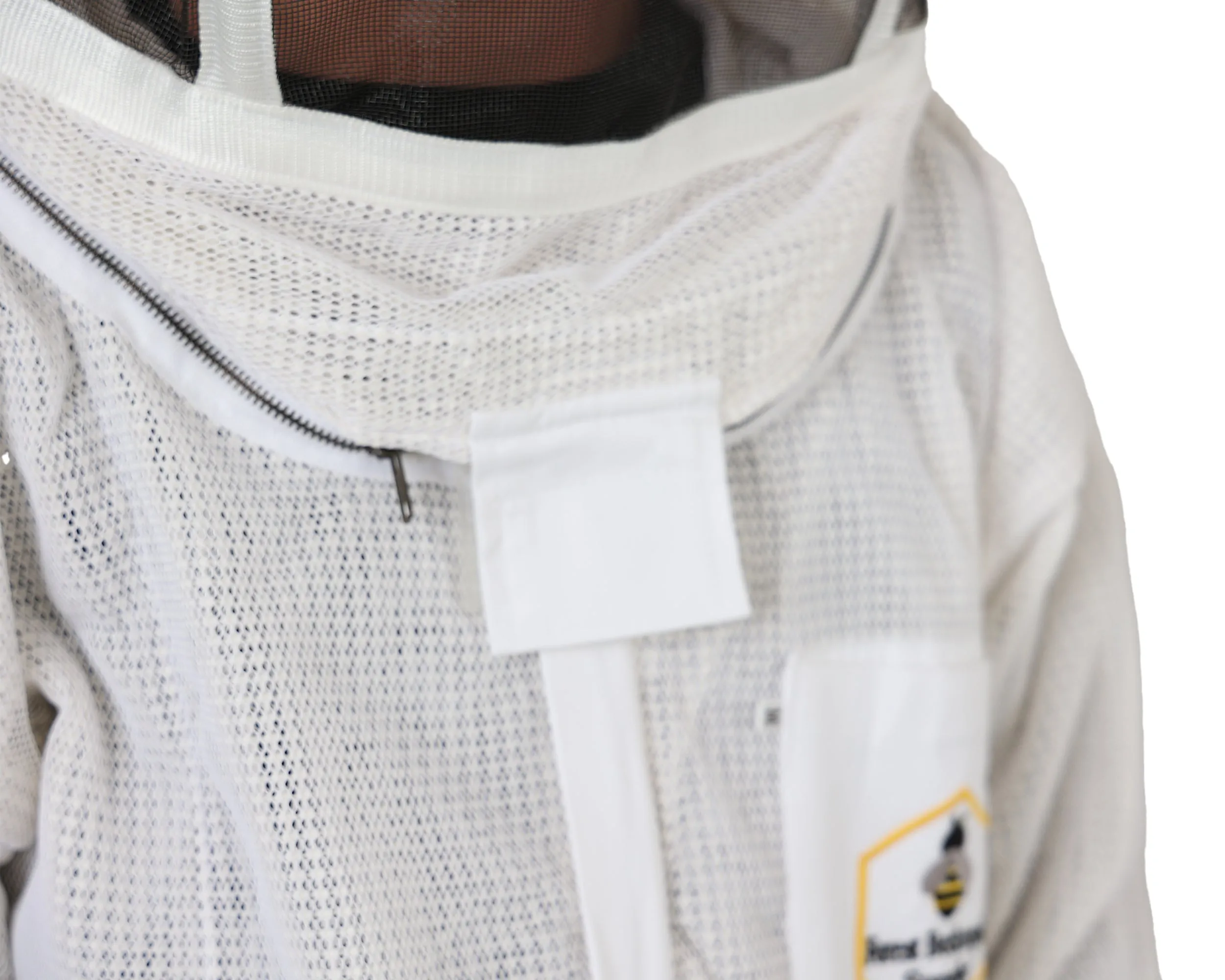 Ventilated 3 Layer beekeeping Jacket with Fencing Veil