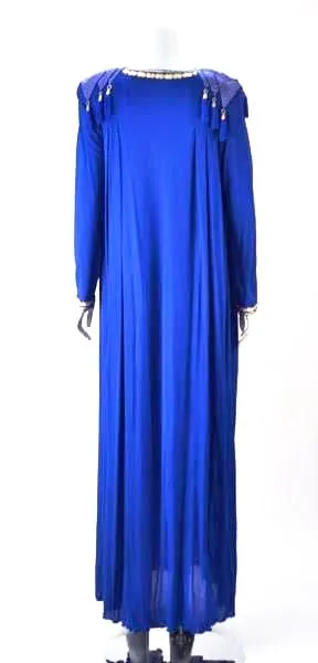 Vintage Royal Blue Kenza Kaftan