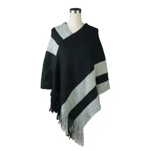 Warm & Cozy Free Size Winter Poncho - Your Cold Weather Go-To