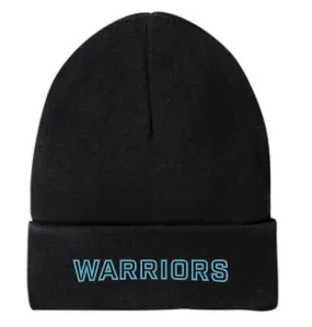 Warriors Lacrosse District Black Beanie