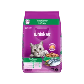 Whiskas Cat Food Tuna Flavour 1  Year 1.2kg Pouch