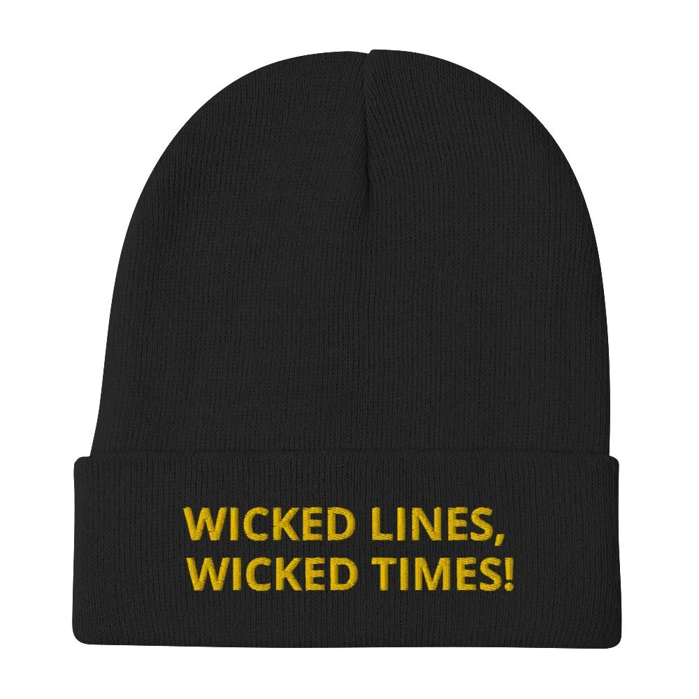 Wicked Times Rock Climbing Beanie