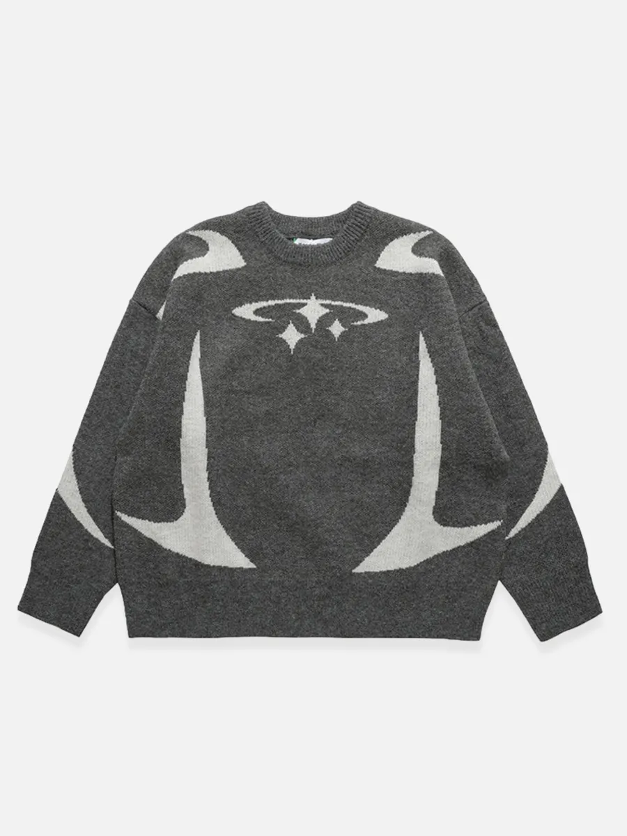 Y2K Star Sweater