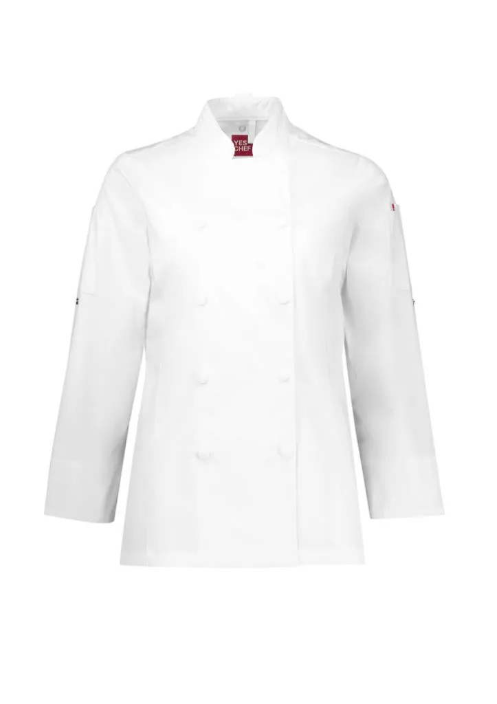 Yes!Chef CH430ML Womens Gusto L/S Chef Jacket