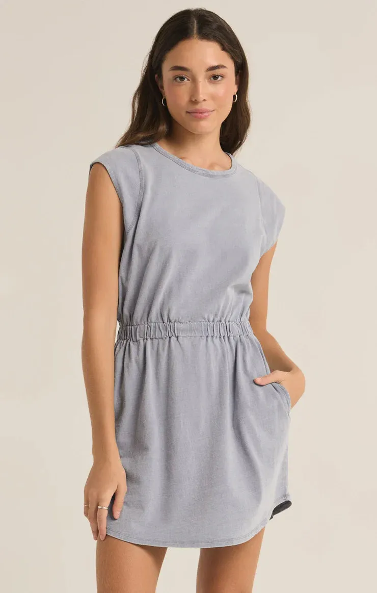 Z Supply Paxton Knit Denim Dress